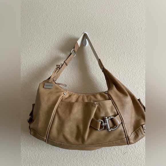 Nouvedive Leather, Carmel Large Purse, Handbag, Satchel beautiful silver accents - Picture 7 of 16